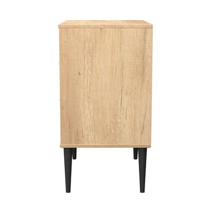 Hong Kong B Chest of Drawers Oak 3 Drawers 76cm