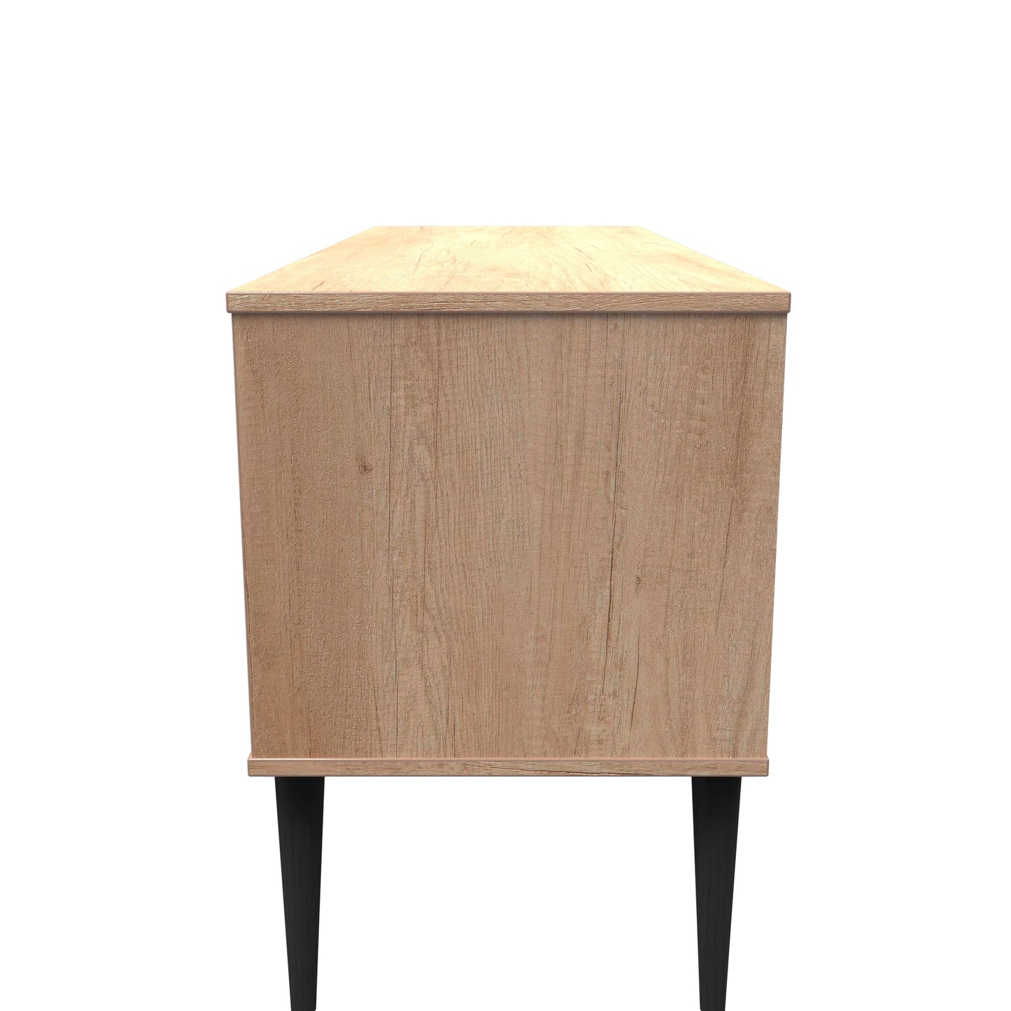 Hong Kong B Large Chest of Drawers Dark Oak 4 Drawers 115cm