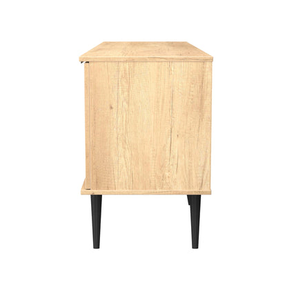 Hong Kong B TV Unit Oak 1 Shelf 1 Drawer 2 Doors 144cm