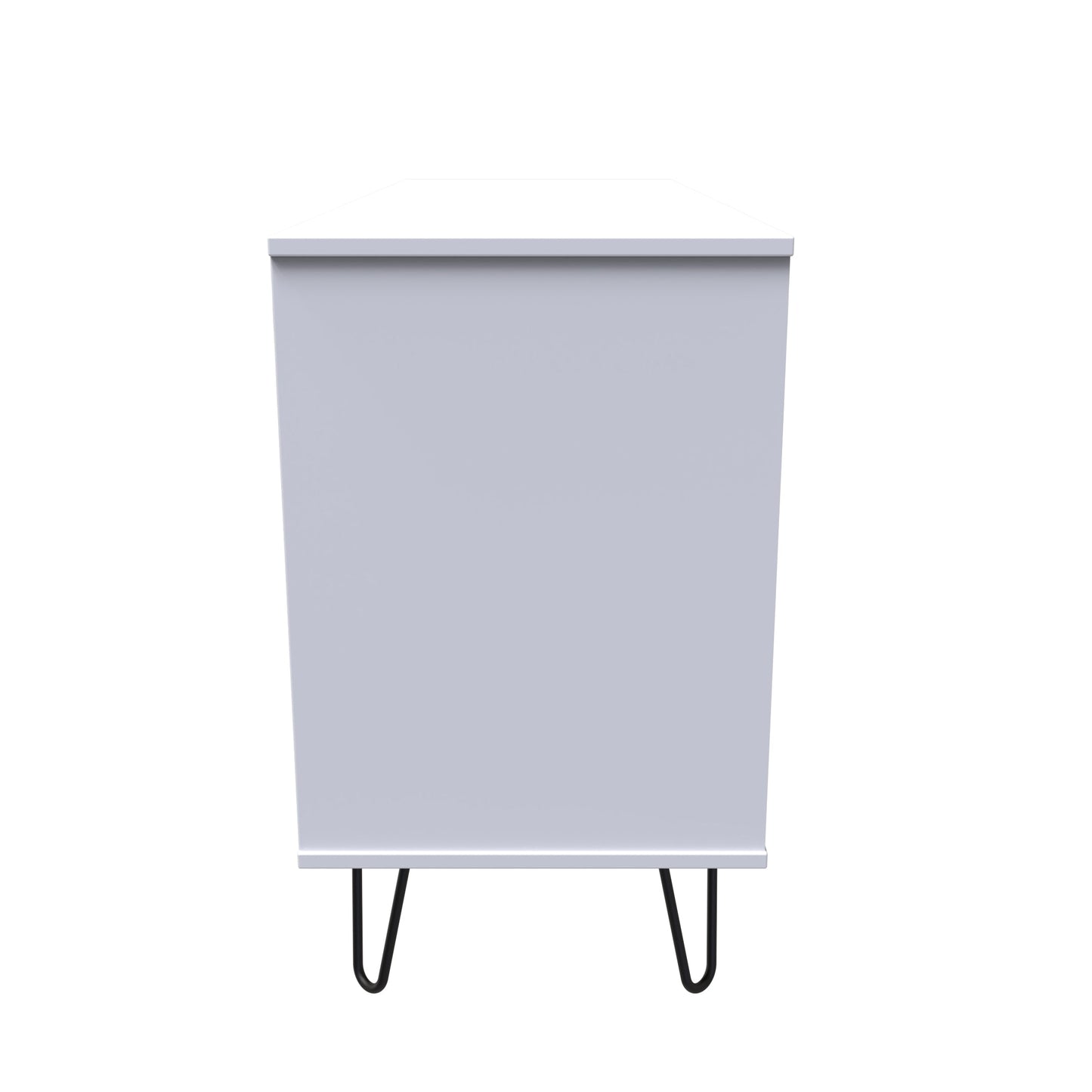 Hong Kong C Large Chest of Drawers White 6 Drawers 115cm