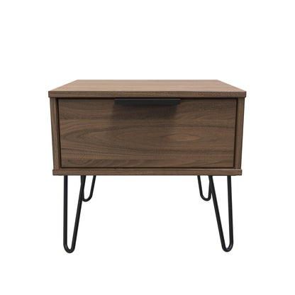Hong Kong C Side Table Oak 1 Drawer 40cm