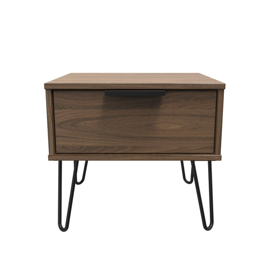 Hong Kong C Side Table Oak 1 Drawer 40cm