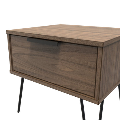 Hong Kong C Side Table Oak 1 Drawer 40cm
