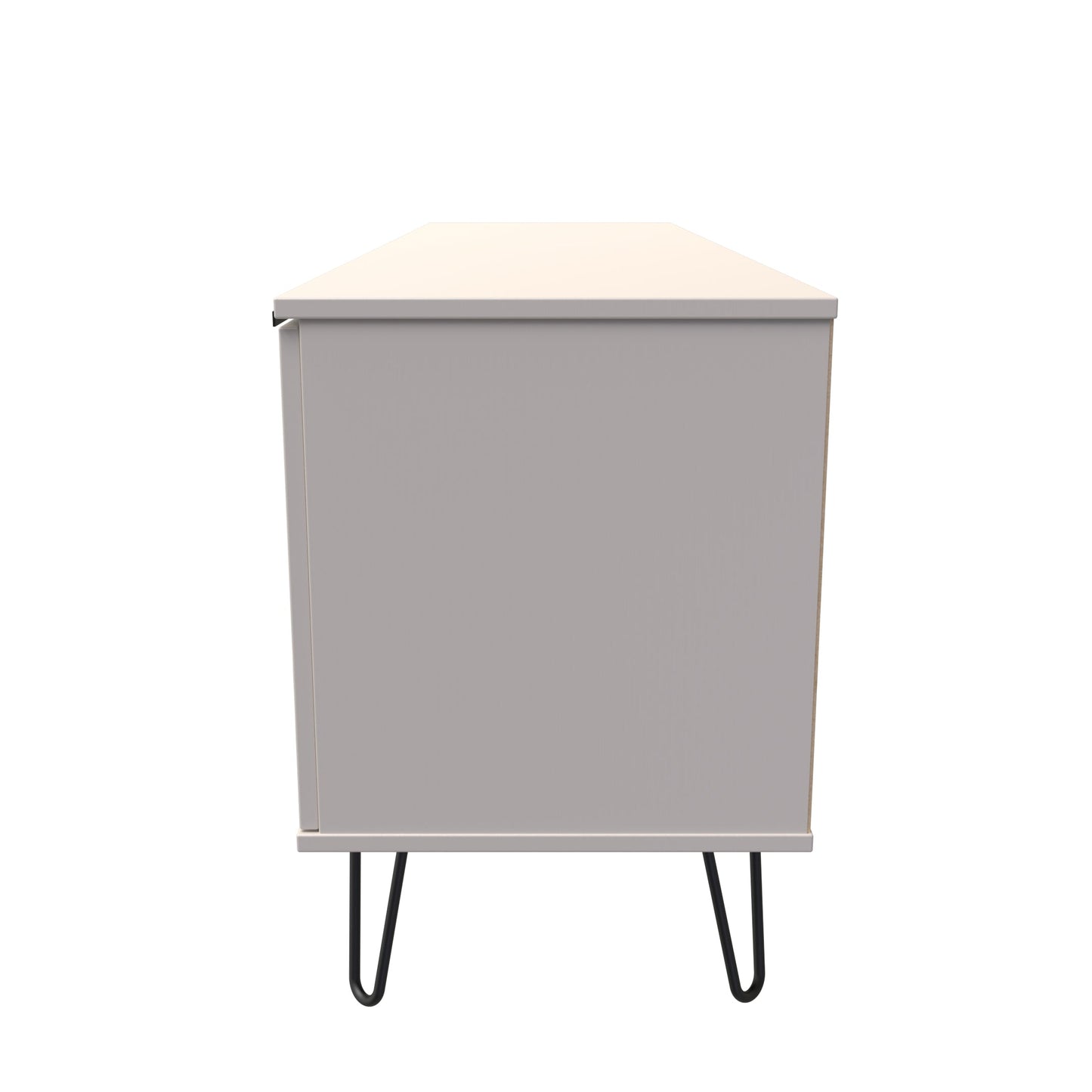 Hong Kong C TV Unit Off-White 1 Shelf 1 Drawer 2 Doors 144cm