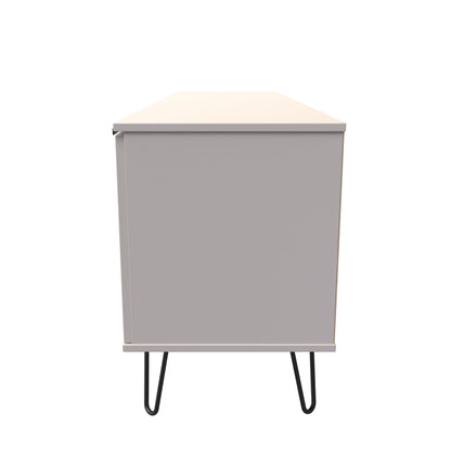 Hong Kong C TV Unit Off-White 1 Shelf 1 Drawer 2 Doors 144cm