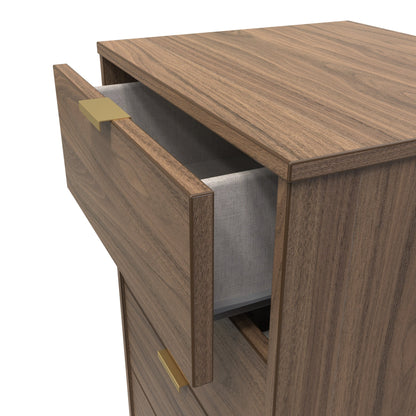 Hong Kong F Tall Tallboy Oak 5 Drawers 109cm