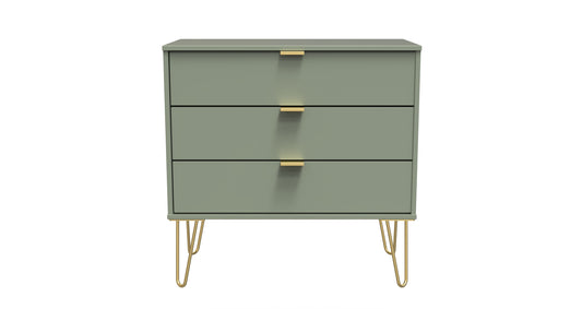 Hong Kong F Chest of Drawers Not Applicable 3 Drawers 77cm