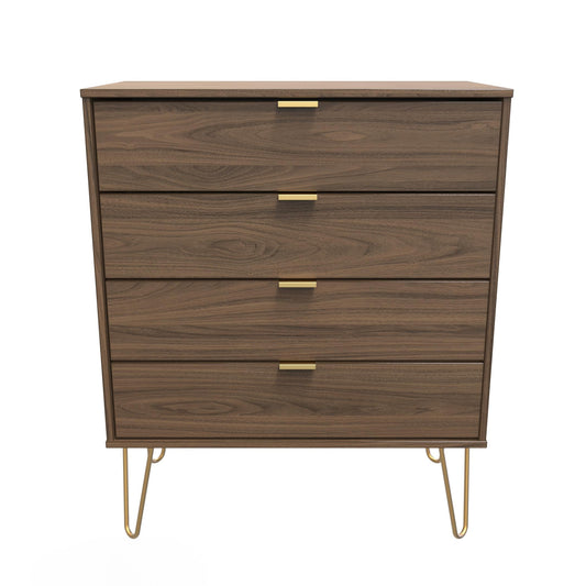 Hong Kong F Chest of Drawers Oak 4 Drawers 93cm