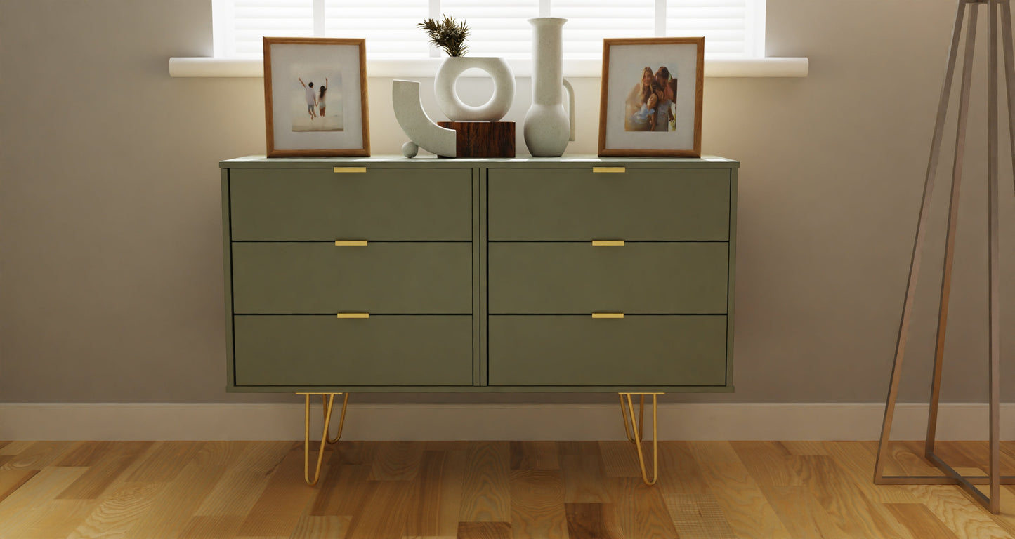 Hong Kong F Large Chest of Drawers Not Applicable 6 Drawers 115cm
