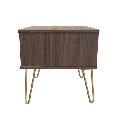 Hong Kong F Side Table Oak 1 Drawer 40cm