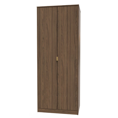 Hong Kong F Tall Wardrobe Oak 2 Doors 1 Shelf 197cm