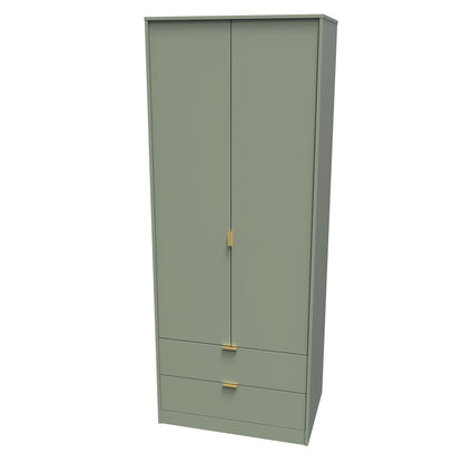Hong Kong F Tall Wardrobe Not Applicable 2 Doors 2 Drawers 197cm