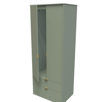 Hong Kong F Tall Wardrobe Not Applicable 2 Doors 2 Drawers 197cm