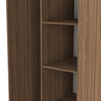 Hong Kong F Tall Wardrobe Oak 5 Shelves 197cm