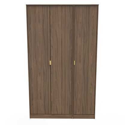 Hong Kong F Tall Wardrobe Oak 3 Doors 1 Shelf 198cm