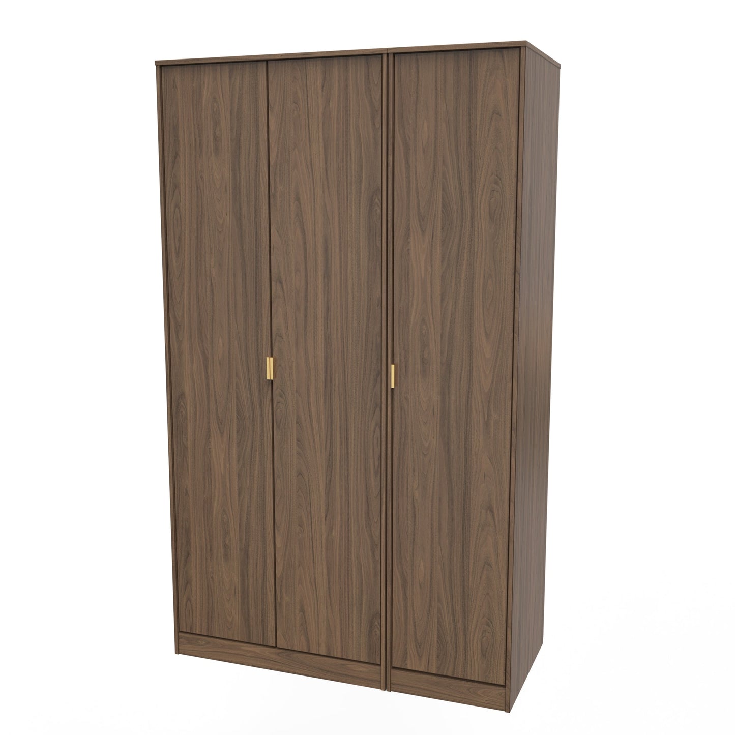 Hong Kong F Tall Wardrobe Oak 3 Doors 1 Shelf 198cm