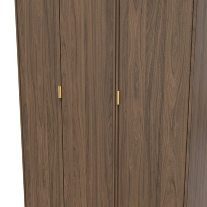 Hong Kong F Tall Wardrobe Oak 3 Doors 1 Shelf 198cm