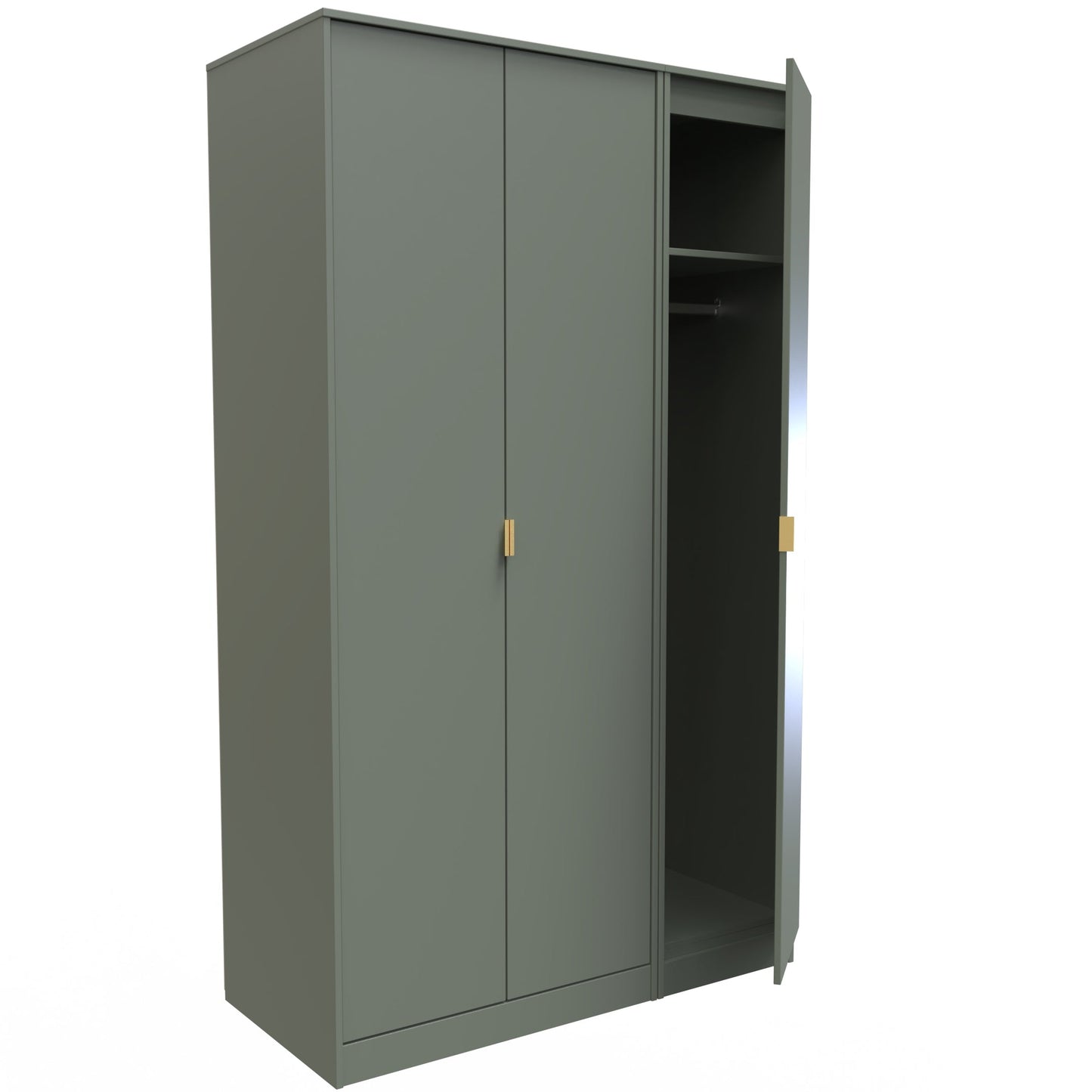 Hong Kong F Tall Wardrobe Not Applicable 3 Doors 1 Shelf 198cm