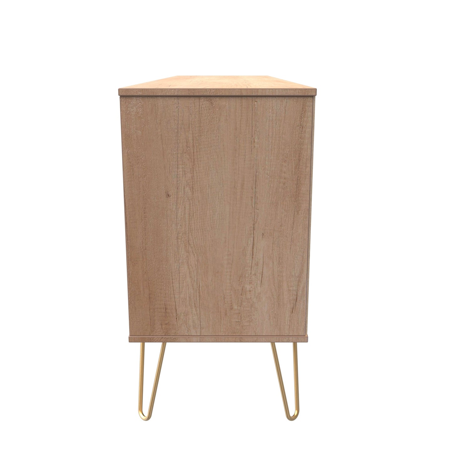 Hong Kong F Large Sideboard Dark Oak 2 Shelves 6 Drawers 40cm