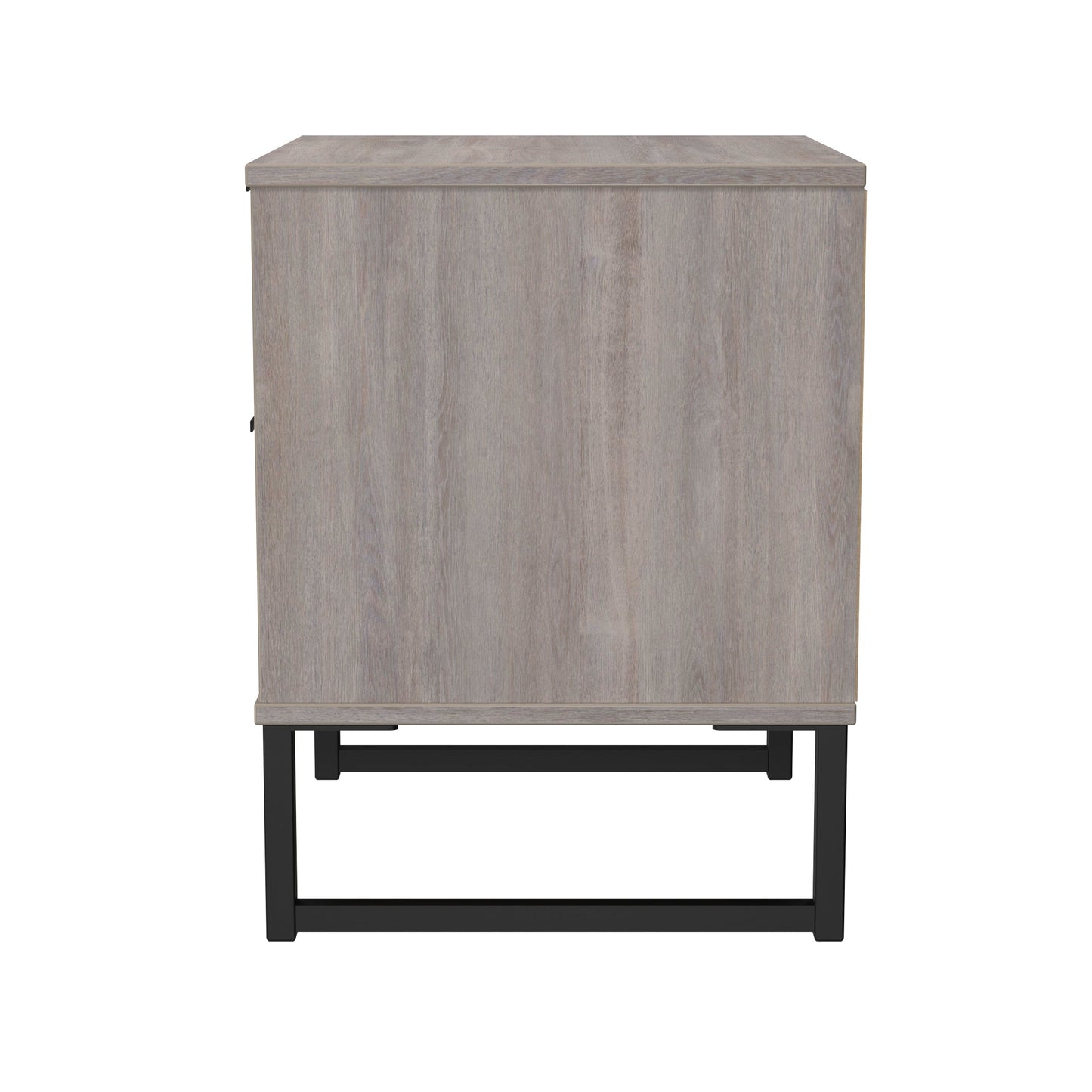 Hong Kong G Bedside Table Light Grey 2 Drawers 60cm