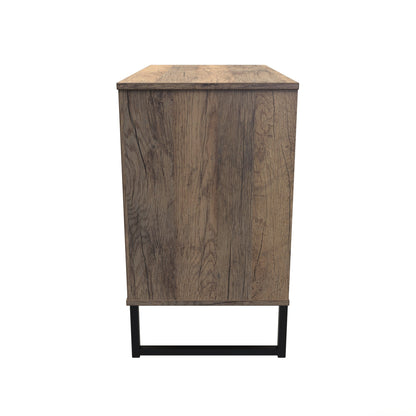 Hong Kong G Chest of Drawers Oak 3 Drawers 77cm