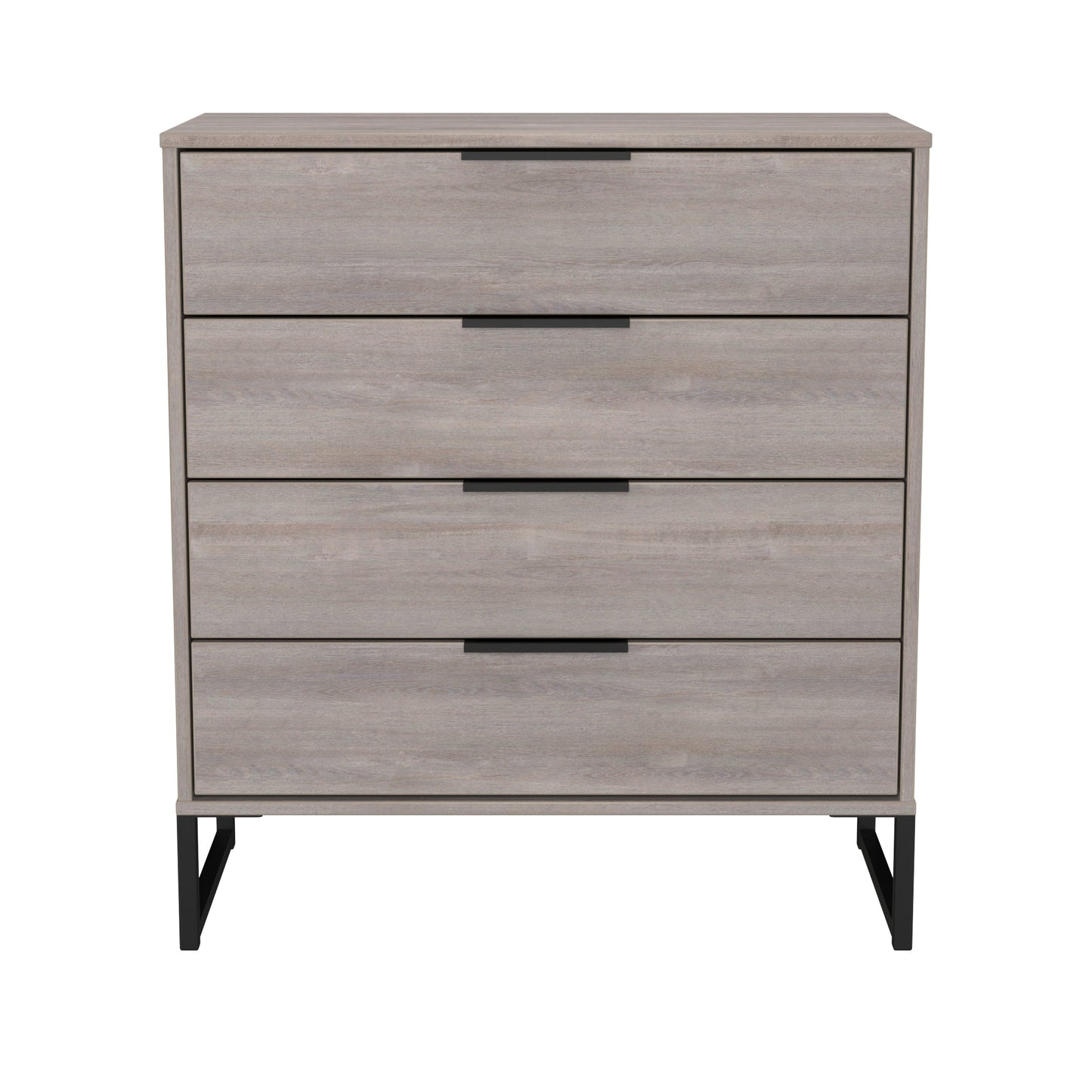 Hong Kong G Chest of Drawers Light Grey 4 Drawers 93cm