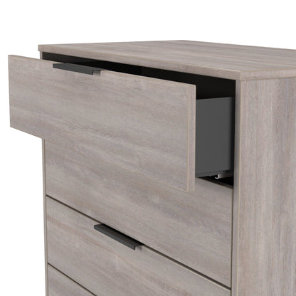 Hong Kong G Chest of Drawers Light Grey 4 Drawers 93cm