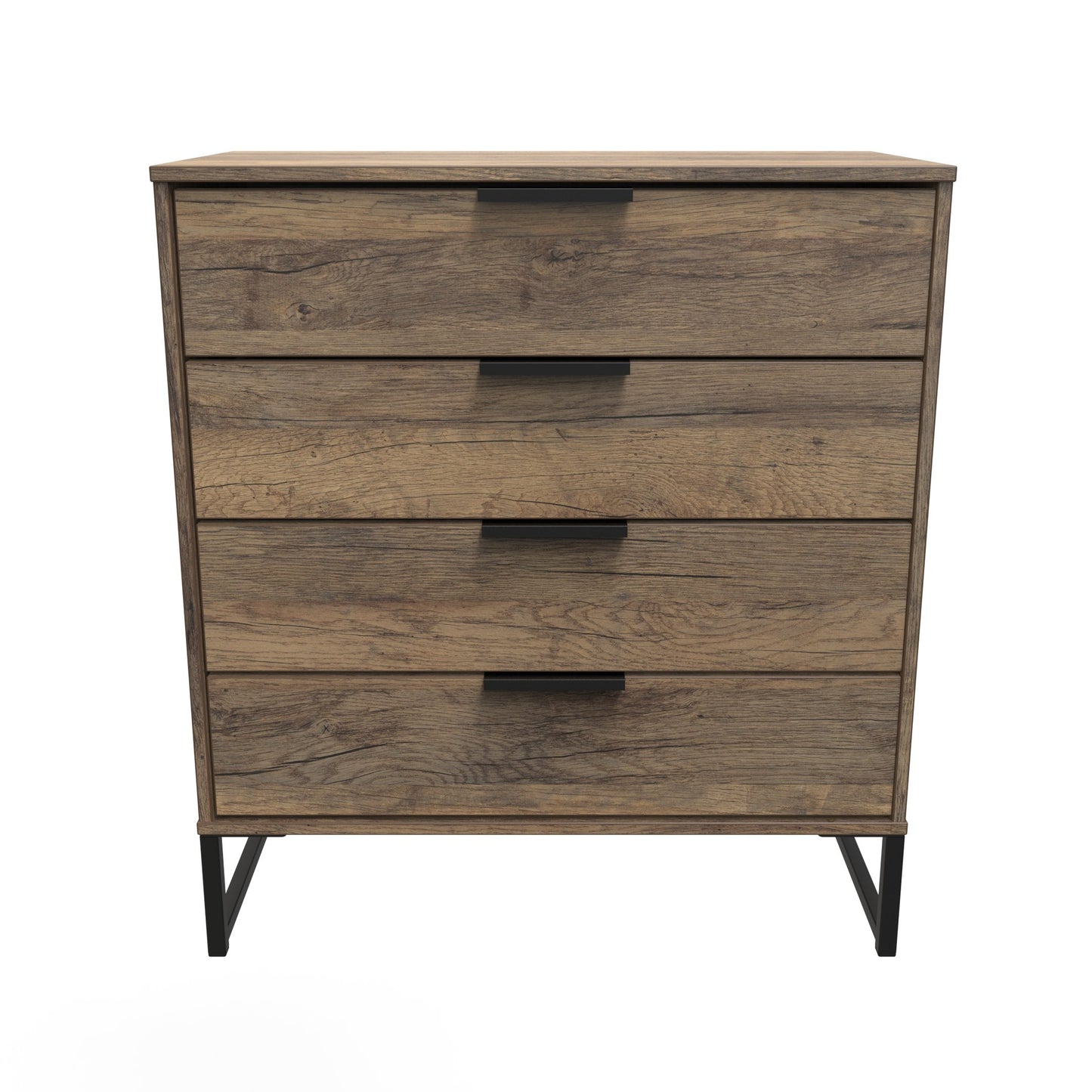 Hong Kong G Chest of Drawers Oak 4 Drawers 93cm