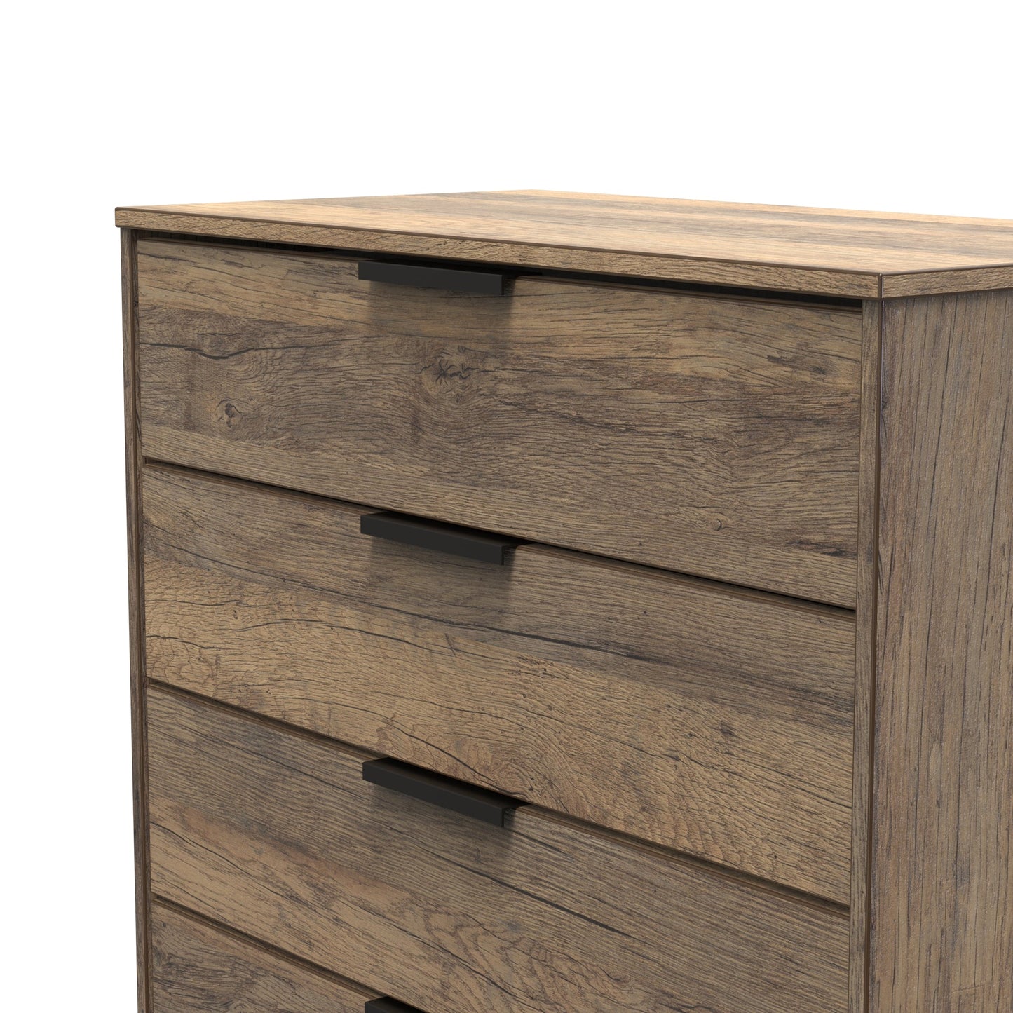 Hong Kong G Chest of Drawers Oak 4 Drawers 93cm