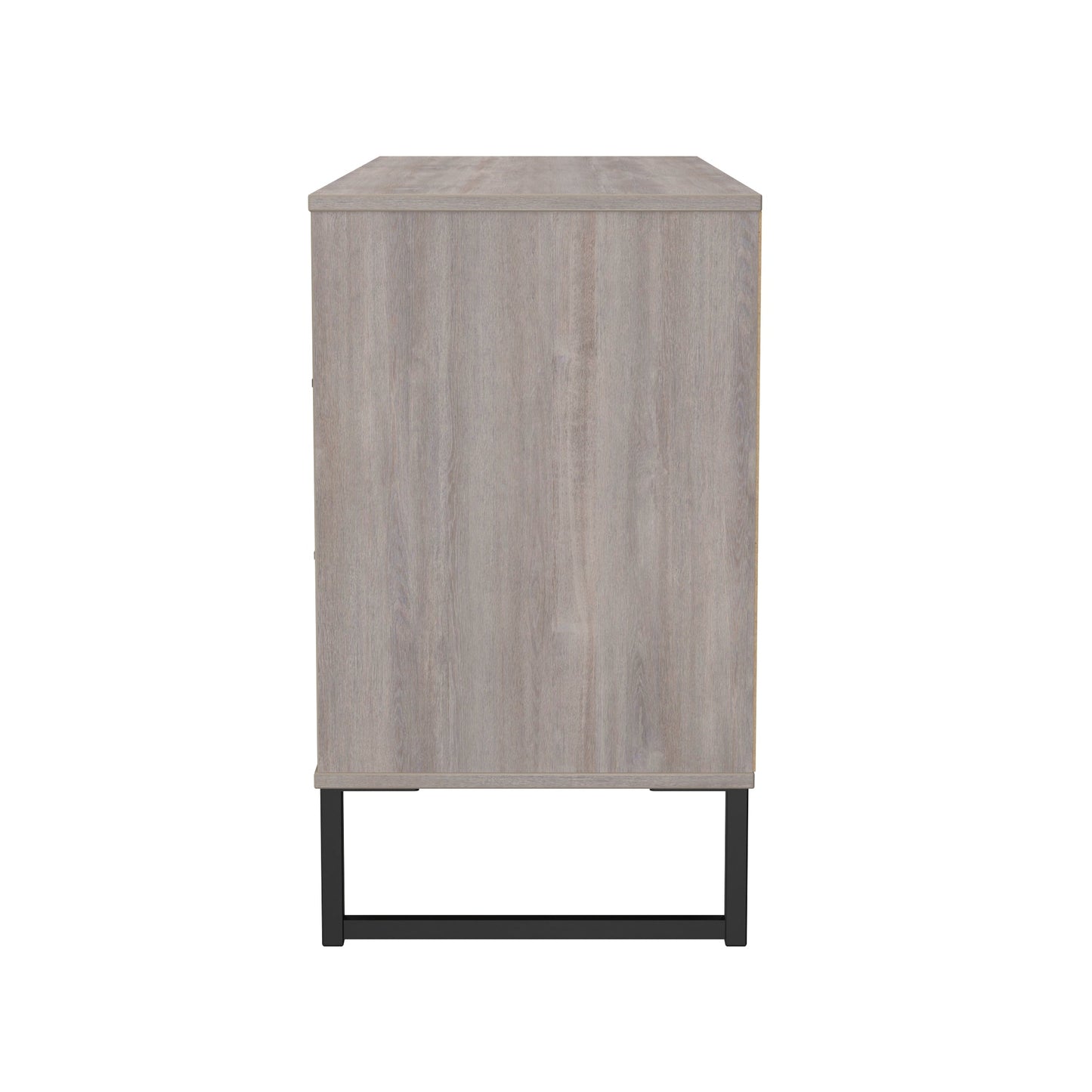 Hong Kong G Large Chest of Drawers Light Grey 6 Drawers 115cm