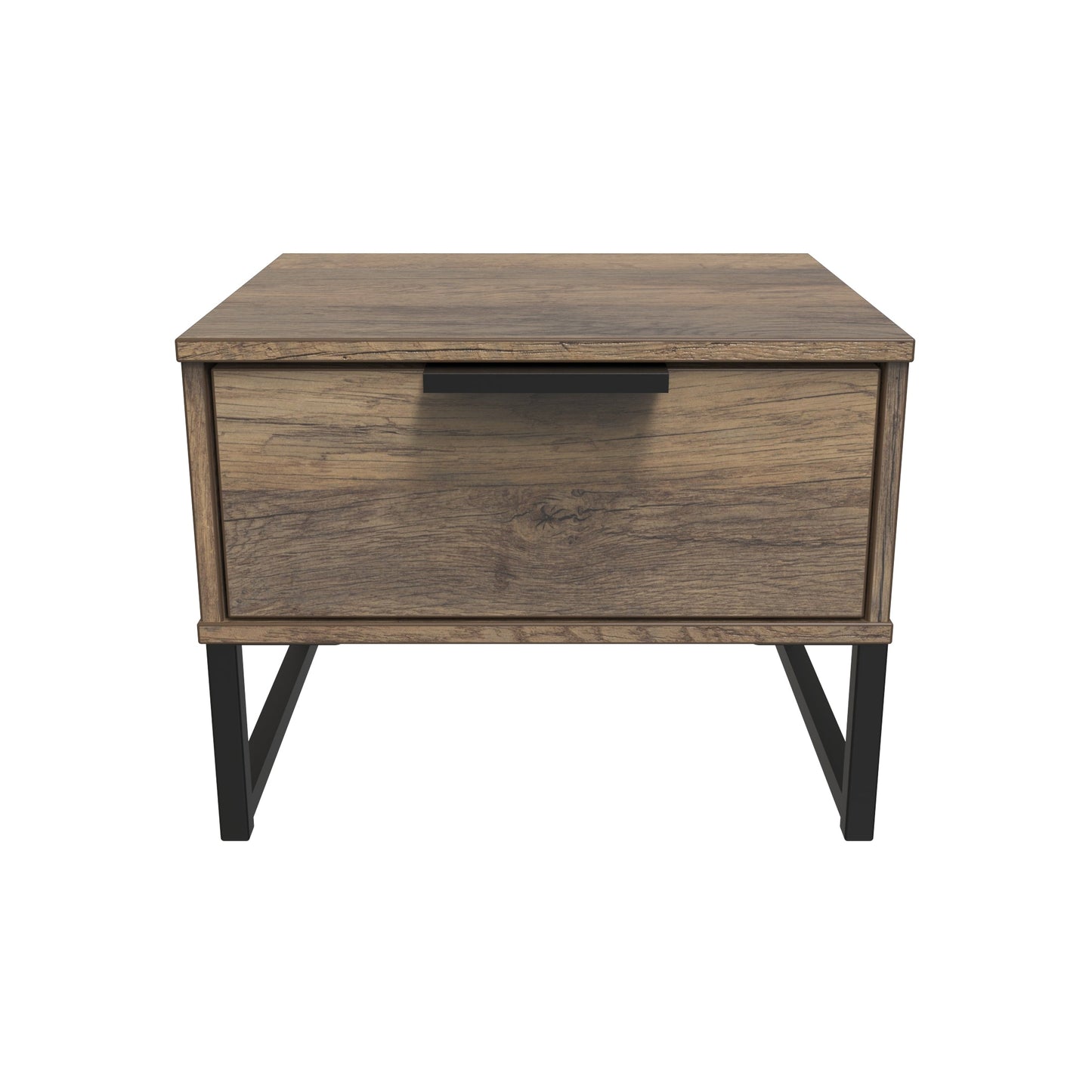 Hong Kong G Bedside Table Oak 1 Drawer 45cm