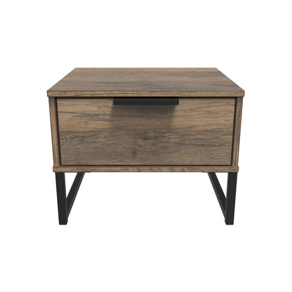 Hong Kong G Bedside Table Oak 1 Drawer 45cm