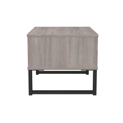 Hong Kong G Side Table Light Grey 1 Drawer 58cm