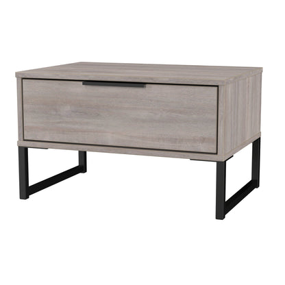 Hong Kong G Side Table Light Grey 1 Drawer 58cm