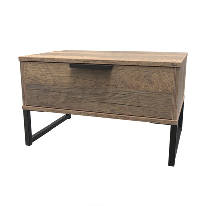 Hong Kong G Side Table Oak 1 Drawer 58cm
