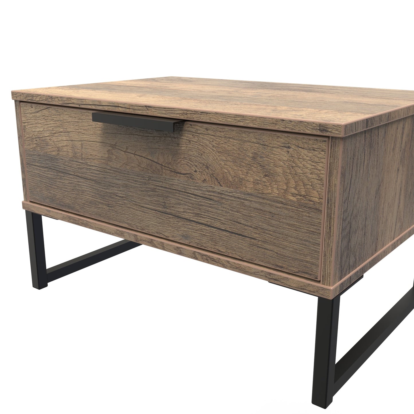 Hong Kong G Side Table Oak 1 Drawer 58cm