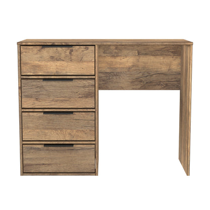 Hong Kong G Desk Oak 4 Drawers 97cm