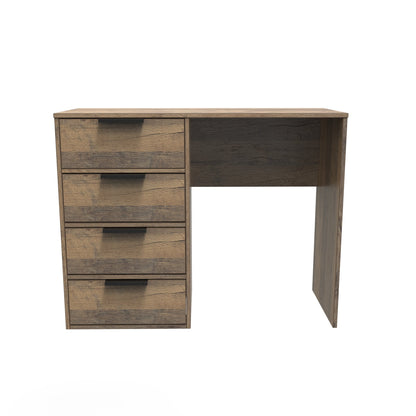 Hong Kong G Desk Oak 4 Drawers 97cm