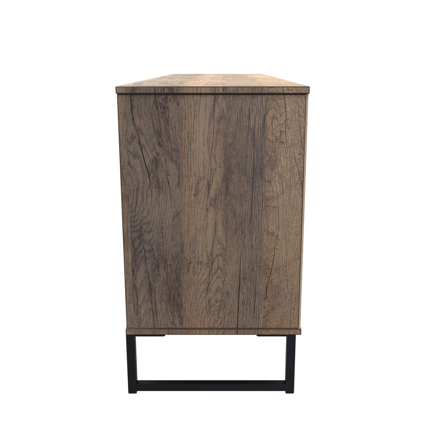 Hong Kong G Large Sideboard Oak 2 Shelves 6 Drawers 152cm