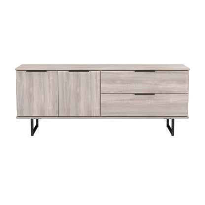 Hong Kong G Large Sideboard Light Grey 2 Doors 2 Drawers 147cm
