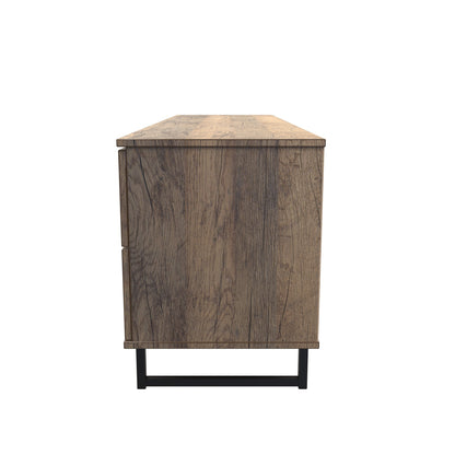 Hong Kong G Large Sideboard Oak 2 Doors 2 Drawers 147cm