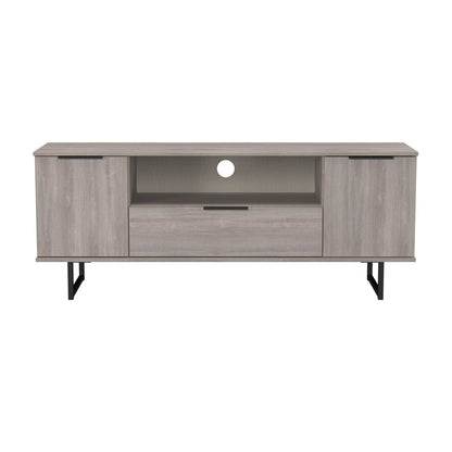 Hong Kong G TV Unit Light Grey 1 Shelf 1 Drawer 2 Doors 144cm