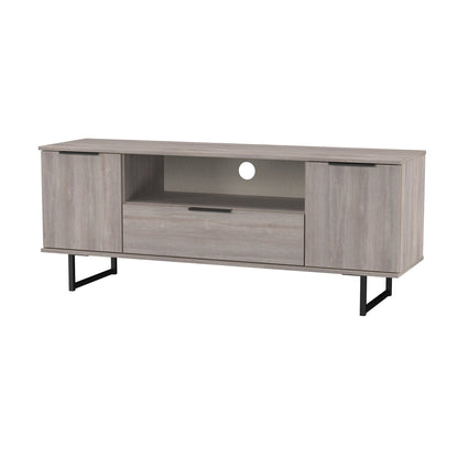 Hong Kong G TV Unit Light Grey 1 Shelf 1 Drawer 2 Doors 144cm