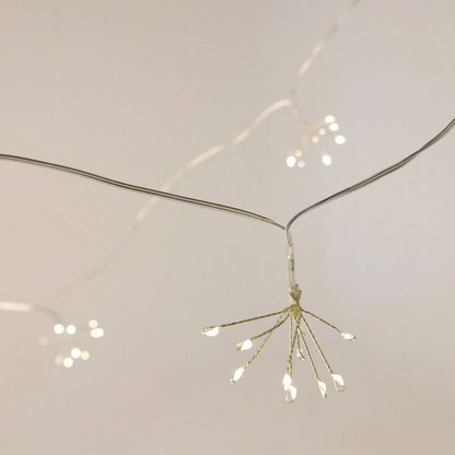 Wensum String Fairy Christmas Lights Warm White Outdoor 80 LED - 10m Dandelion by Wensum