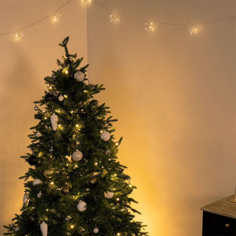 Wensum String Fairy Christmas Lights Warm White Outdoor 80 LED - 10m Dandelion by Wensum