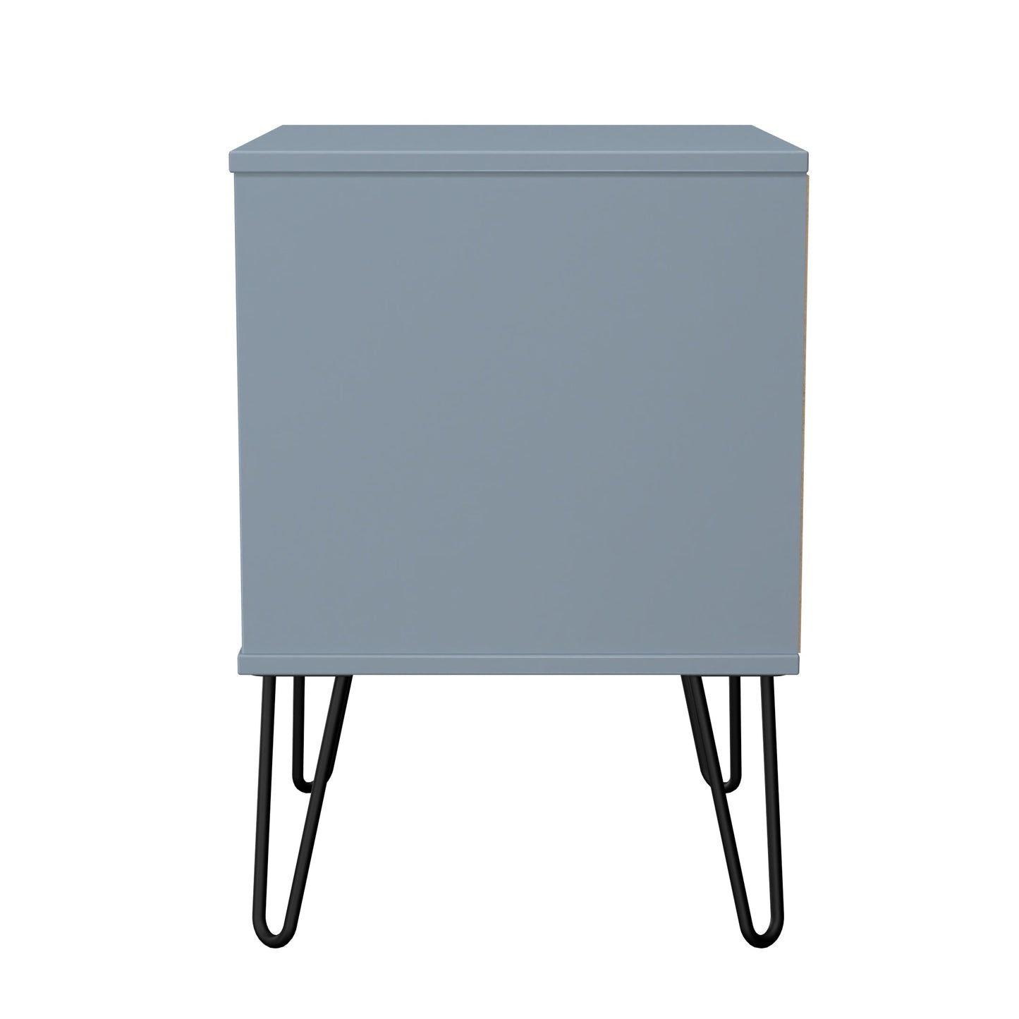 Harlequin Bedside Table Light Blue 2 Drawers 60cm