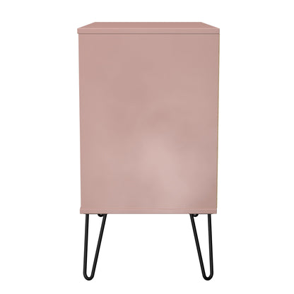 Harlequin Chest of Drawers Pink 3 Drawers 77cm