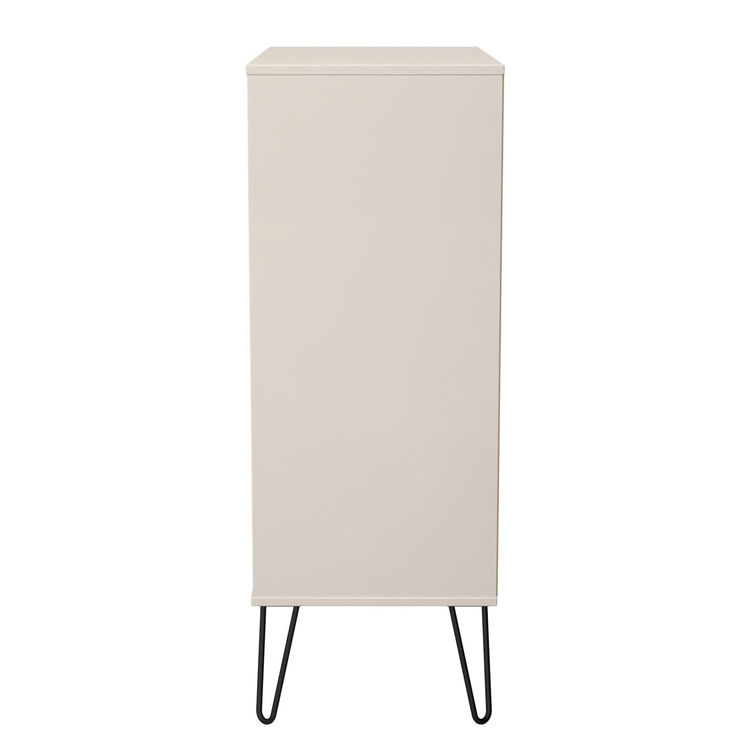 Harlequin Tall Chest of Drawers Off-White 5 Drawers 109cm