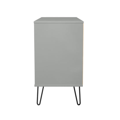 Harlequin Large Chest of Drawers Grey 6 Drawers 115cm