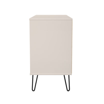 Harlequin Large Chest of Drawers Off-White 6 Drawers 115cm